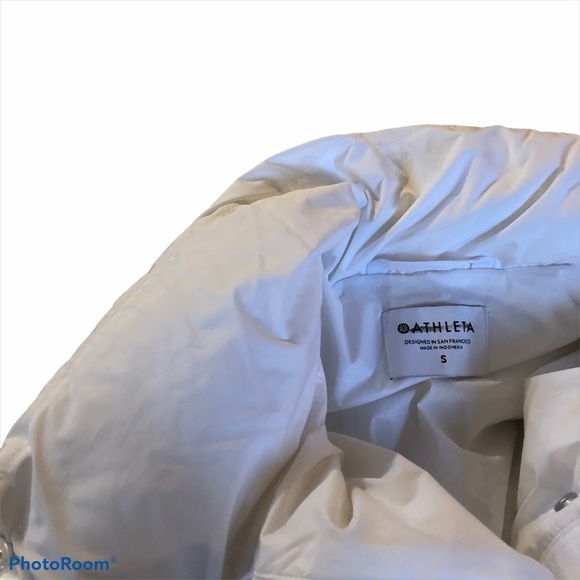 Athleta Downtown Vest White NWT Small Perfect Condition - Picture 7 of 9